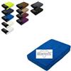 Exklusiv Heimtextil Lenzuolo con angoli in spugna di alta qualità, 90-100 x 200 cm, colore blu reale