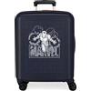 United Colors of Benetton Marvel Heroes Iron Man Cabin Valigia Blu 40x55x20 cm ABS rigido Lucchetto TSA integrato 38.4L 2.82 kg 4 doppie ruote bagaglio a mano