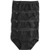 Sloggi, Slipi Basic Midi, Mutande da donna, 2 pezzi, 4 x nero, 50