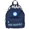 Colourbook Zaino scuola Americano - SSC Napoli 42x30x13 cm (Blu scuro)