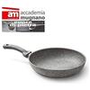 Accademia Mugnano Novidea Padella Antiaderente con Manico Cuore Pietra Accademia Mugnano Effetto Pietra 16 cm No Nichel