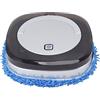Pyhodi Robot Lavapavimenti Automatico Ad Alta Efficienza con Aspirapolvere per Serbatoio 'Acqua e Robot per la Pulizia del , App/Wi-Fi 2,4 Ghz/Alexa1600 Pa di Aspirazione (Argento)