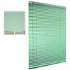 Generico Finestre Tende Veneziana Veneziane In Alluminio Tende Orizzontali Oscuranti Da Interno Larghezza 25 30 35 40 45 50 60 70 80 90 100 120 130 140 150 160cm Impermeabile/Anti-UV(Light green)