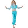 SMIFFYS Costume da principessa araba include pantaloni, parte superiore e copricapo Halloween