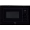 Electrolux Serie 600 KMSD253TMH Forno Microonde con Grill da Incasso 60 cm Altezza 38 cm 25 Litri Cottura combinata Estetica Intuit Pure Black Nero in vetro