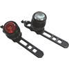 Anima KIT FANALINI ANIMA ANT+POST A LED BIANCO/ROSSO RICARICABILI USB IN PLASTICA NERO