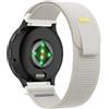 SumRioo 22 mm Cinturino per Garmin Venu 3/Venu 2/Vivoactive 4, Nylon Cinturino per Garmin Forerunner 265/Forerunner 255/255 Music, Bianco
