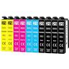 Veson 29 XL Cartucce Compatibili con Epson 29XL per Epson Expression Home XP-352 XP-342 XP-442 XP-452 XP-335 XP-345 XP-245 XP-235 XP-247 XP-255 XP-432 XP-435 XP-445 XP-455 XP-257 XP-355(Confezione da 10)