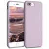 kwmobile Cover per Apple iPhone 7 Plus/iPhone 8 Plus Custodia - Back Case per Smartphone in Silicone TPU - Protezione Gommata - nuvola viola