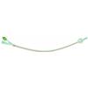 SAFETY SPA Catetere Foley In Silicone Trasparente A 2 Vie Con Palloncino 5-10ml Diametro Ch20 6,66mm Lunghezza 40cm