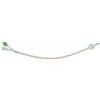 SAFETY SPA Catetere Foley In Silicone Trasparente A 2 Vie Con Scanalature Longitudinali Con Palloncino 5-10ml Diametro Ch20 6,66mmlunghezza