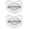 CHICCO (ARTSANA SPA) Chicco Gommotto Silicone Crystal 2-6 Mesi 2 Pezzi
