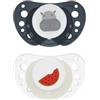 CHICCO (ARTSANA SPA) Chicco Succhietti Air Blu Lumi Silicone 16-36 Mesi 2 Pezzi