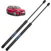 Koaudb 2x Molle a Gas Ammortizzatori Posteriori per VW Bora GoIf Passat Nero Pistoni Portellone Posteriore Pistoni per Portellone Posteriore Sostituire #1J6827550, 1J6827550E