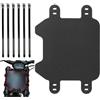 lvifloae Parafulmine Anteriore Moto per SUR RON Light Bee S X in Plastica ABS Nero Facile Montaggio Sostituzione Diretta Accessorio per Dirt Bike E Moto