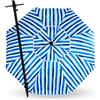 CREVICOSTA Quality Mark Marcas de Calidad - Sombrilla de Playa Modelo MARINA 240 cm con Espiral