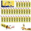 Cutiolly Acchiappamosche,Trappole Mosche,Strisce Acchiappamosche,Rotolini Acchiappamosche,Strisce Cattura Mosche,Strisce Adesive Mosche,Carta Moschicida per Interno ed Esterno,30PCS