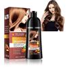 HOUSN Shampoo Colorante Donna,Brown Hair Shampoo,Black Hair Dye Shampoos 3 In 1,Lava,Colora E Nutre I Capelli,Copertura Istantanea Dei Capelli Bianchi,Tinta Naturale E Duratura,400ml