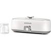 G3 Ferrari G10133 Fermento 4 Yogurtiera, 20 W, 4 vasetti in vetro da 180 ml, Coperchio trasparente con maniglia, Bianco