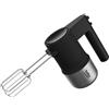 Beko - HMM81504BX - Sbattitore Sirius Line, 500 W, 4 Velocità + Turbo, 2 Fruste Mixer e 2 Ganci Impastatori in Acciaio Inox - Nero