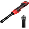 YWNYT Chiave a cricchetto 'batteria' da 3/8 per Milwaukee M18 18 V, asta lunga 16 cm, 320 giri/min, chiave elettrica a cricchetto 80 N.m, con luce LED integrata
