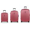 Gabol Set di valigie (cabina, media e grande) espandibili e trousse Paradise XP rigide con capacità fino a 217 litri, Corallo, Valigie e trolley