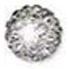BIOJOUX BJT0050 ORECCHINI SFERA CRY SS