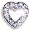 BJT939 ORECCHINI OPEN HEART SS