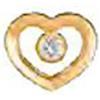 SANICO BJT207 ORECCHINI HEART SOLI GP
