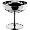 PINTINOX Coppa gelato Ø cm 9 gambo alto cilindrico inox (minimo 6 pezzi)