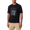 Armani Exchange The Grid, Sustainable, Plastisol Logo Print T-Shirt, Nero, XS Uomo