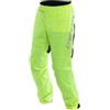 Dainese - Ultralight Rain Pants, Pantaloni Antipioggia Impermeabili e Antivento, Ultra Leggeri, Ripiegabili, Pantaloni Antipioggia per Moto, Unisex, Giallo Fluo, XXXL
