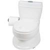 BABYGO Potty per bambini - Vasino per bambini - Realistica toilette per bambini con rumore di risciacquo - ideale come primo WC per il vostro bambino 9007 bianco 1 pezzo (1 pezzo)