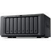 SYNOLOGY NAS TOWER 8X SATA, 2X NVME, RYZEN V1500B, 8GB ECC, PCIE, MAX 40 CAM, 2 LICENZE,