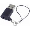 PremiumCord Adattatore da USB 3.0 a USB-C, USB 3.0 Tipo A Maschio, USB 3.2 Tipo C Femmina, Nero con Passante per Appendere