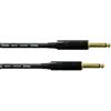 Cordial - Cavo strumento 4.5 m jack TS, Placcato Oro, Connettori Rean saldati a mano, Nero (CCI 4.5 PP)