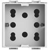 FINDER Presa Schuko+Bipasso 10/16A comp. Matix - 4B.AM.H21