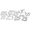 RAYHER 3357222 Adesivo otiv 25, Foglio 10 x 24,5 cm, Argento