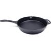 CHAR-BROIL Padella in ghisa diam. 25 cm con manico lungo e maniglia