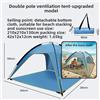Tenda da campeggio per 3-4 persone tenda da campeggio leggera per esterni con mosca antipioggia per tenda da pesca in spiaggia per escursioni in campeggio in famiglia - ordinary