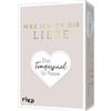 RIVA Was ICH an dir Liebe - Das Fragespiel für Coppie: Das Original. Tiefgründige und unterhaltsame Fragen für Eine glückliche Beziehung. Idea Regalo zu Hochzeit, Jahrestag, Valentinstag