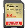 Sandisk - Sd Extreme V30 U3 64gb-nero/oro