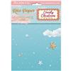 8 Carte di riso in A6 Backgrounds Candy Christmas