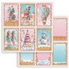 Carta Scrap Candy Christmas 6 cards Stamperia