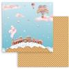 Carta Scrap Candy Christmas treno Stamperia