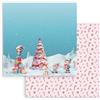 Carta Scrap Candy Christmas albero Natale Stamperia