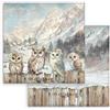 Carta Scrap The Owl's House gufetti Stamperia