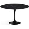 Knoll Saarinen Tavolo Tulip Ø 137 Marmo Nero Marquina