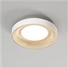 Perenz Srl Plafoniera da Soffitto Diametro 35 cm Bianca e oro 30w cct 2400lm Hive Perenz