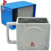 ABYSTYLE PLAYSTATION TAZZA CUBICA ORIGINALE PRODOTTO UFFICIALE SONY : MATERIALE CERAMICA E CAPIENZA 325ml | IDEA REGALO GAMER